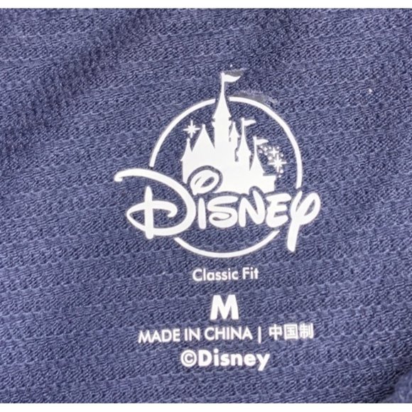 Walt Disney World Mens Medium Polo Shirt Embroidered Mickey Mouse Logo Blue - Picture 2 of 7